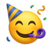 Party Popper Emoji by Partyideas.uk
