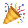 Party Popper Emoji by Partyideas.uk